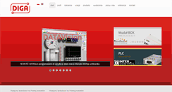 Desktop Screenshot of diga.biz.pl